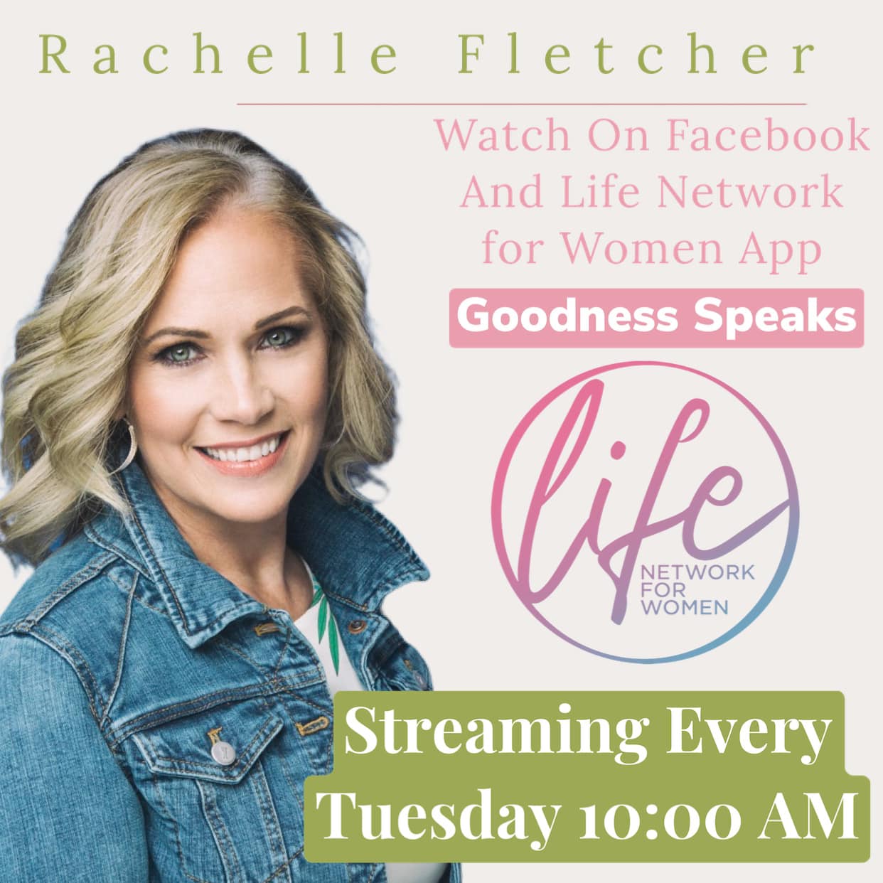 Goodness Speaks Rachelle