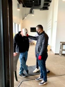 church of the city antioch pastor Juan praying